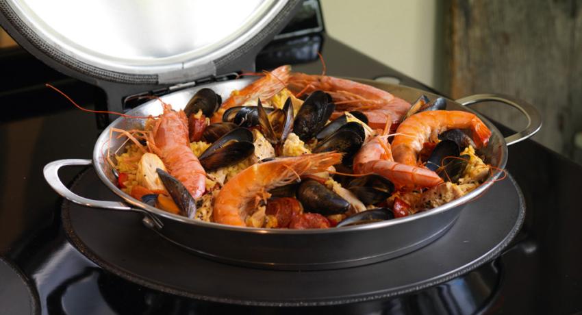 Festive Turkey & Seafood Paella