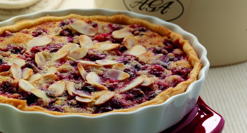 Cherry and Almond Tart