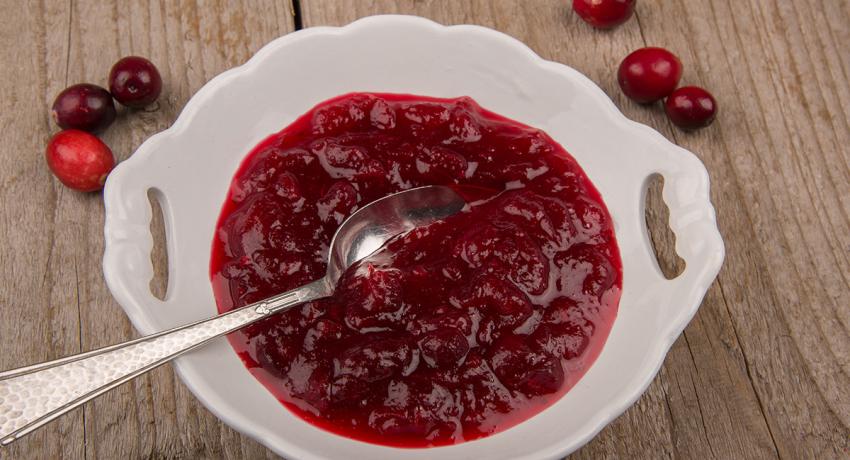 Spiced Cranberry Compote with Port