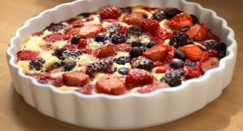 Fruity Baked Pudding